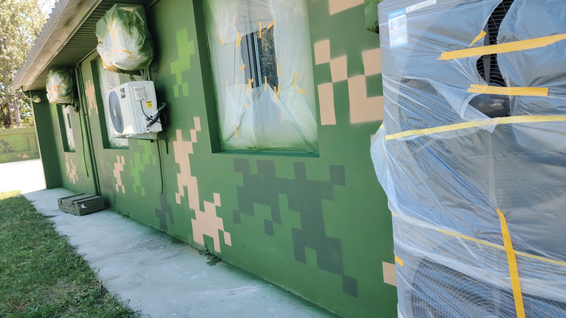 淮安外墙迷彩漆施工多少钱 伪装迷彩漆