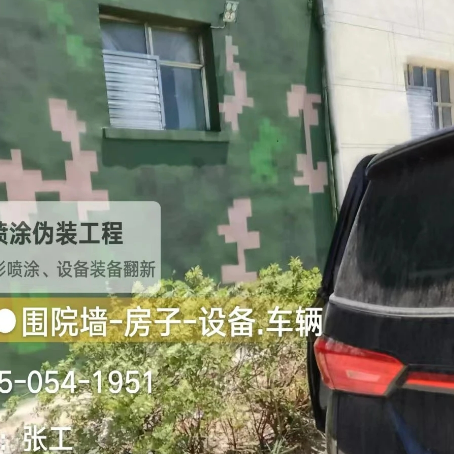 淮安数码迷彩漆施工